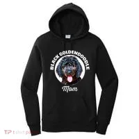 Black Goldendoodle Dog Mom Women's Hoodie thumb 0