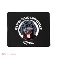 Black Goldendoodle Dog Mom Mousepad thumb 0