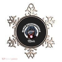 Black Goldendoodle Dog Mom Ornament thumb 0