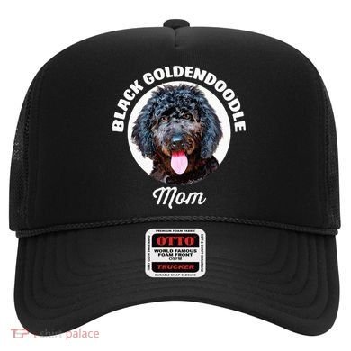 Black Goldendoodle Dog Mom Hat