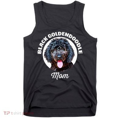 Black Goldendoodle Dog Mom Tank Top