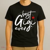Best Gigi Ever Grandma Gigi T-Shirt thumb 3