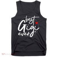 Best Gigi Ever Grandma Gigi Tank Top thumb 0