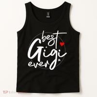 Best Gigi Ever Grandma Gigi Tank Top thumb 2