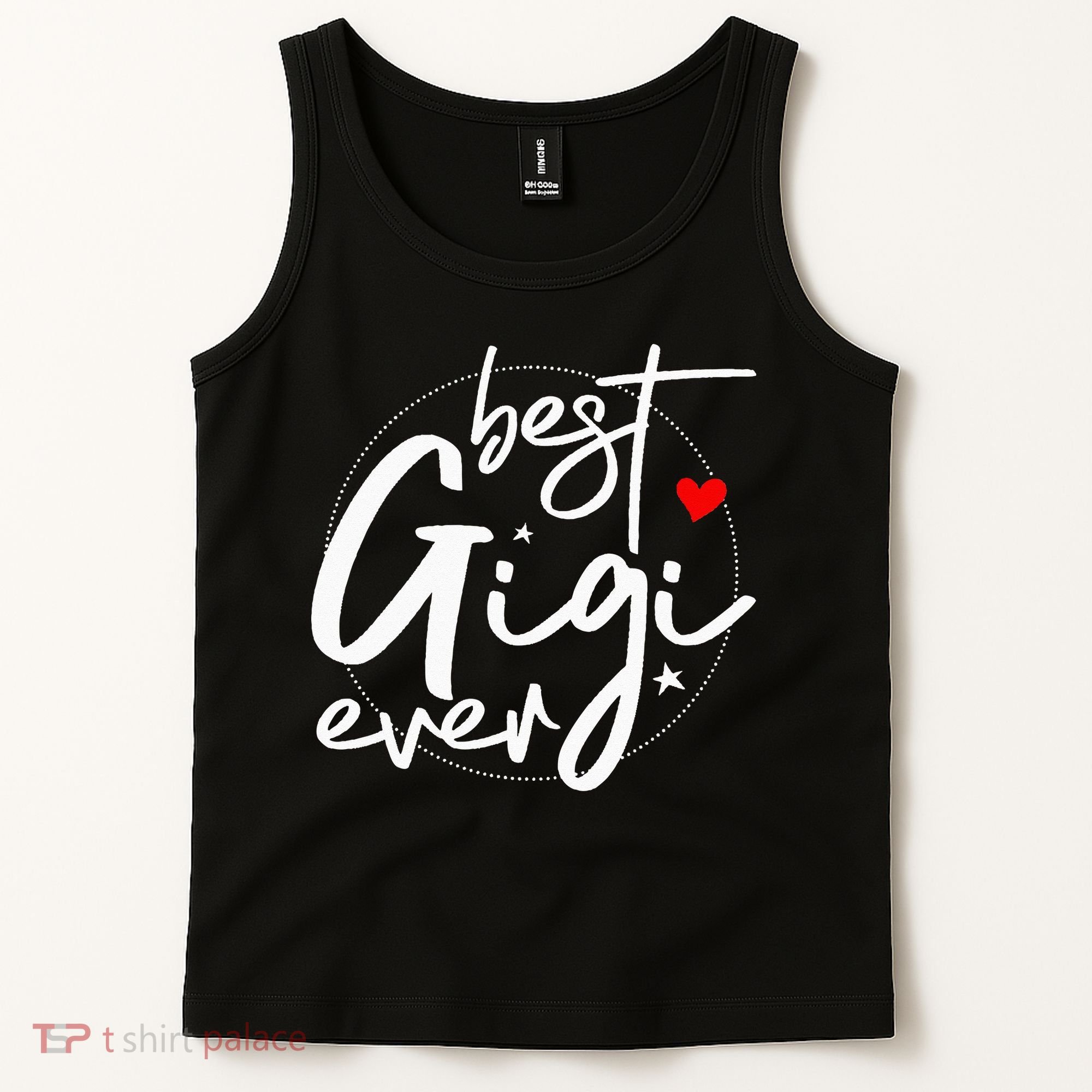 Best Gigi Ever Grandma Gigi Tank Top