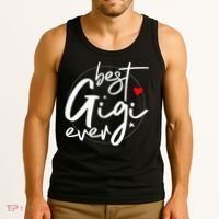 Best Gigi Ever Grandma Gigi Tank Top thumb 3