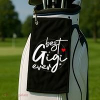 Best Gigi Ever Grandma Gigi Golf Towel thumb 2