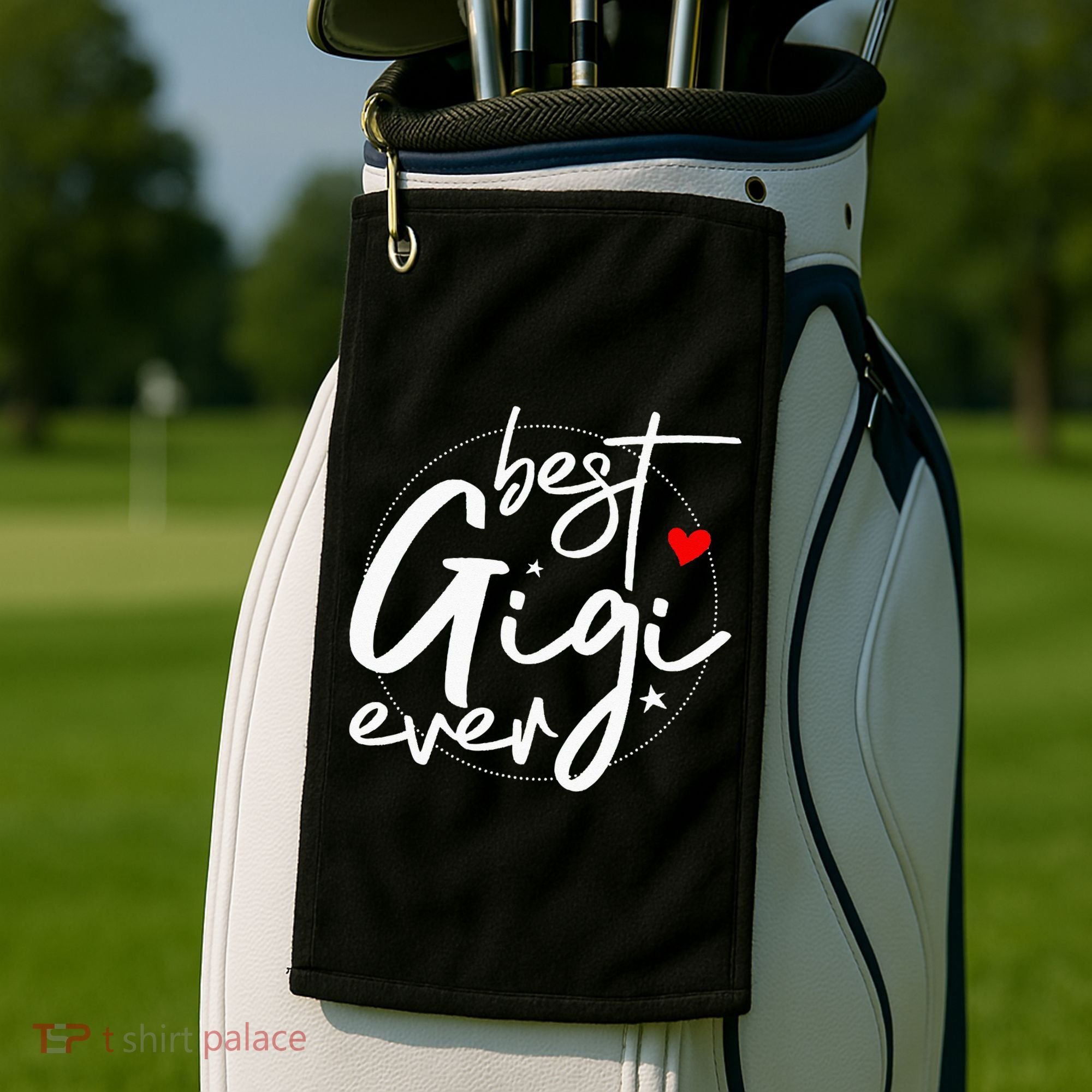 Best Gigi Ever Grandma Gigi Golf Towel