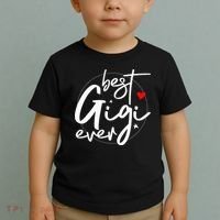 Best Gigi Ever Grandma Gigi Toddler T-Shirt thumb 2