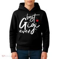 Best Gigi Ever Grandma Gigi Kids Hoodie thumb 4