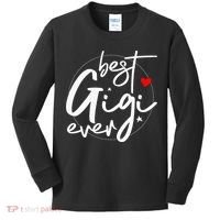 Best Gigi Ever Grandma Gigi Kids Long Sleeve Shirt thumb 0