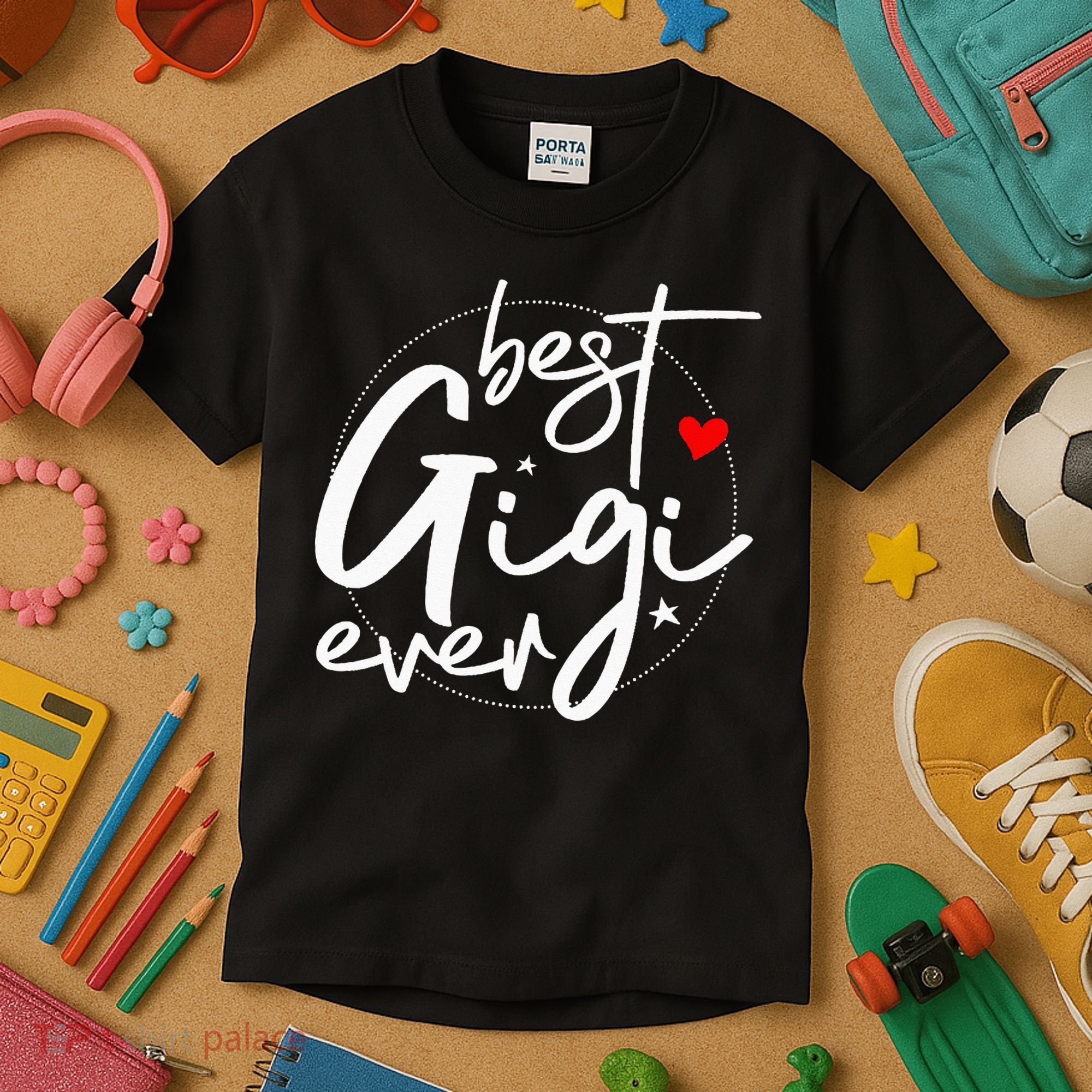 Best Gigi Ever Grandma Gigi Kids T-Shirt