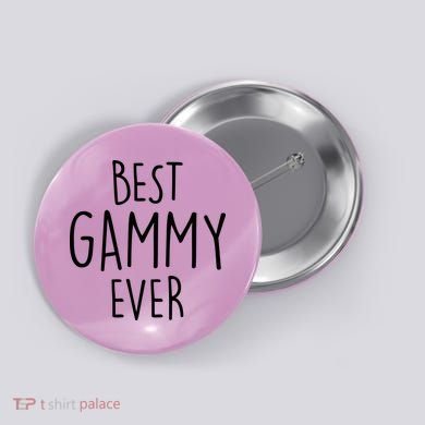 Best Gammy Ever Cute Grandma Button
