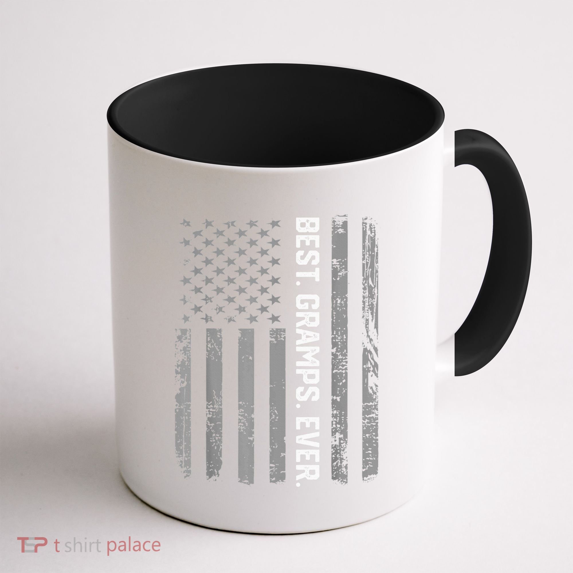 Best Gramps Ever America Flag Gift For Father's Day  Coffee Mug