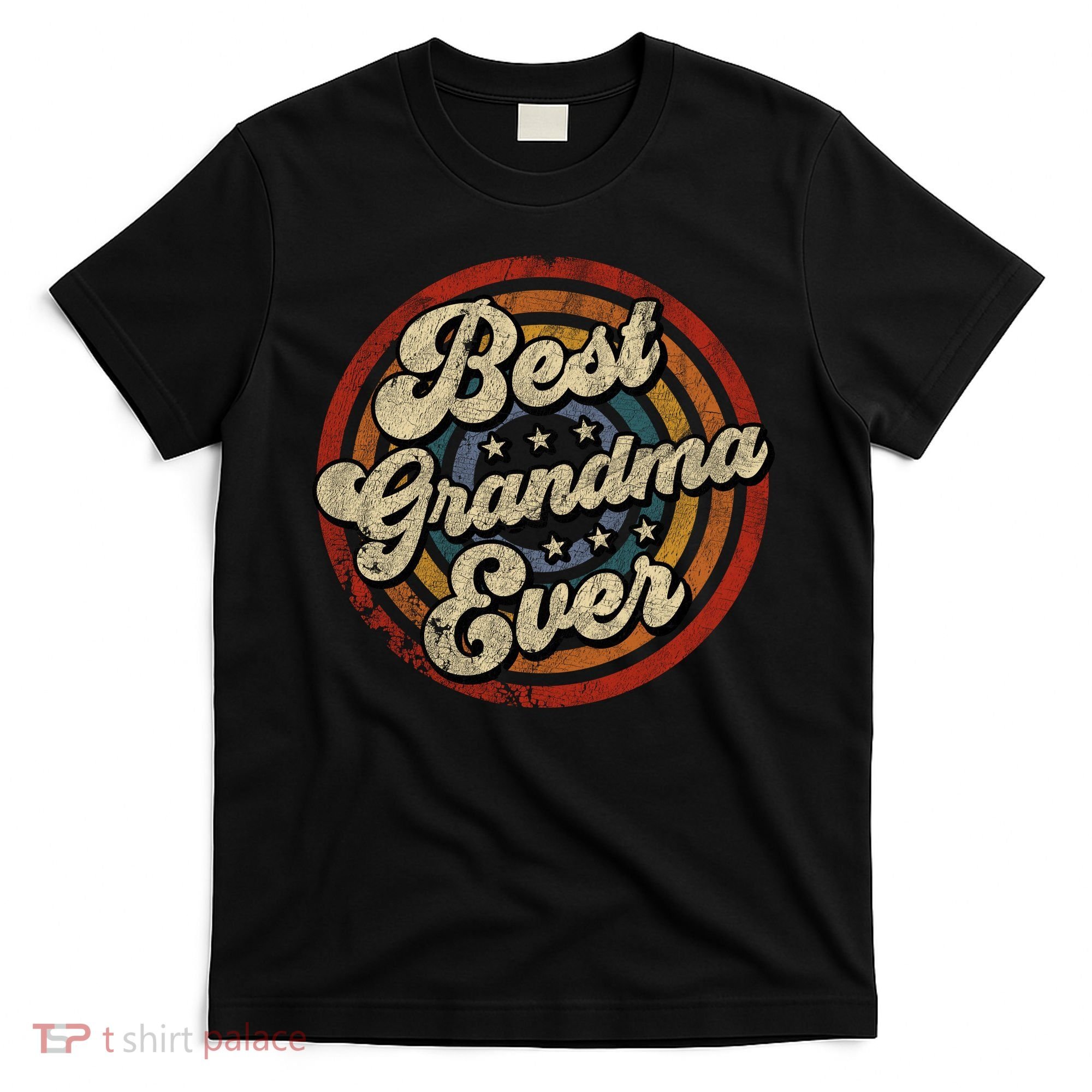 Best Grandma Ever Vintage Retro Style T-Shirt