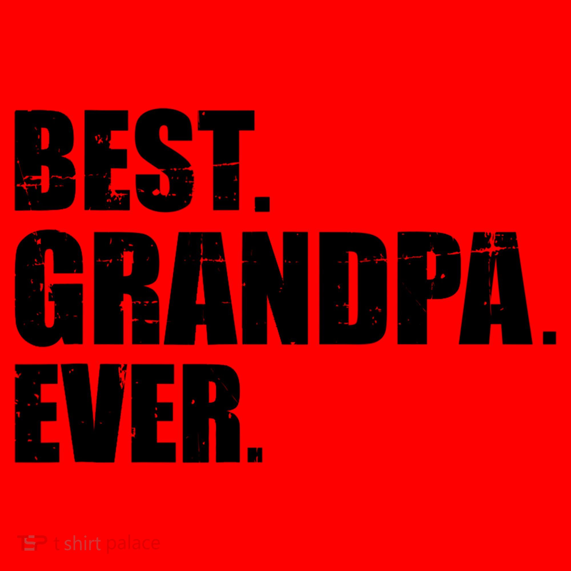 Best Grandpa Ever T Santa Hat