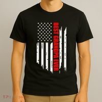 Best Grandpa Ever Vintage American Flag T-Shirt thumb 3