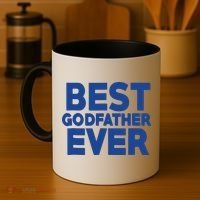 Best Godfather Ever God Father Day Baptism Uncle Gift Coffee Mug thumb 4