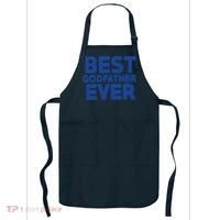 Best Godfather Ever God Father Day Baptism Uncle Gift Apron thumb 0