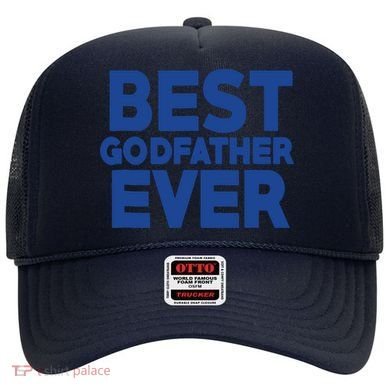 Best Godfather Ever God Father Day Baptism Uncle Gift Hat