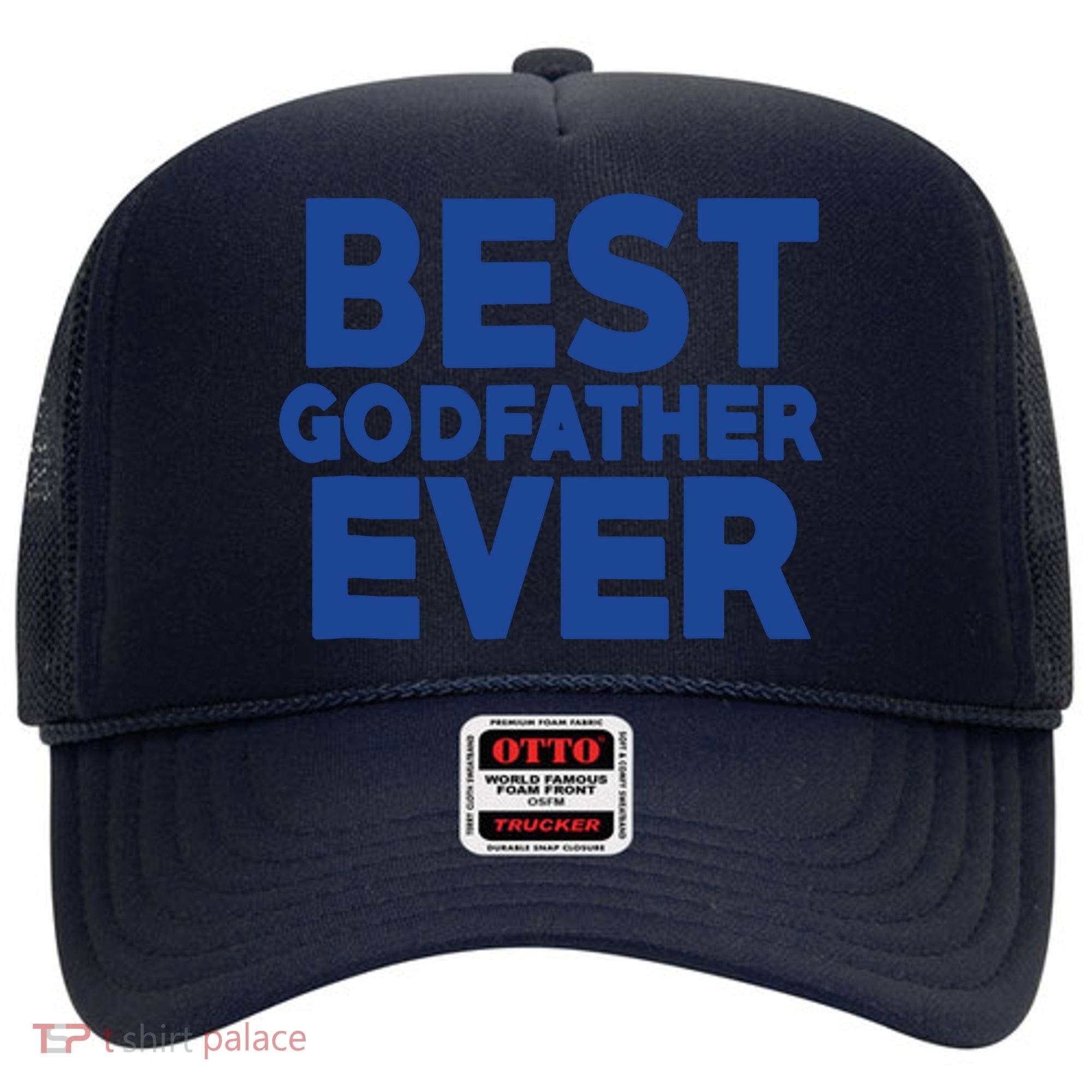Best Godfather Ever God Father Day Baptism Uncle Gift Hat