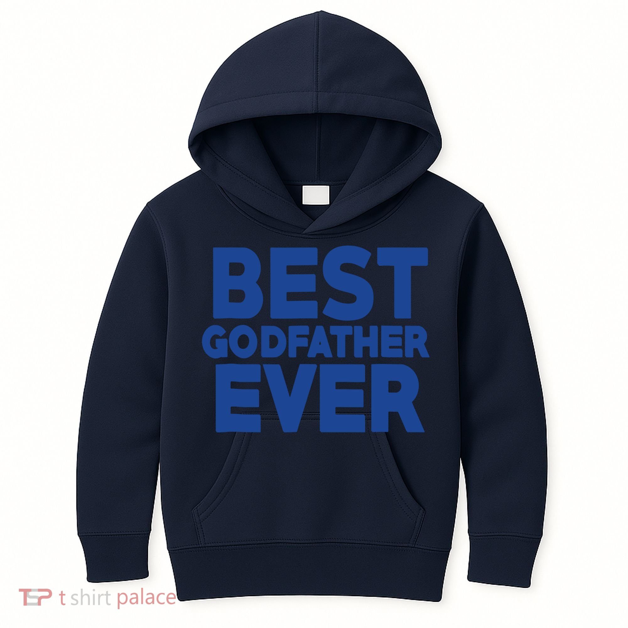 Best Godfather Ever God Father Day Baptism Uncle Gift Kids Hoodie