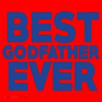 Best Godfather Ever God Father Day Baptism Uncle Gift Santa Hat thumb 1