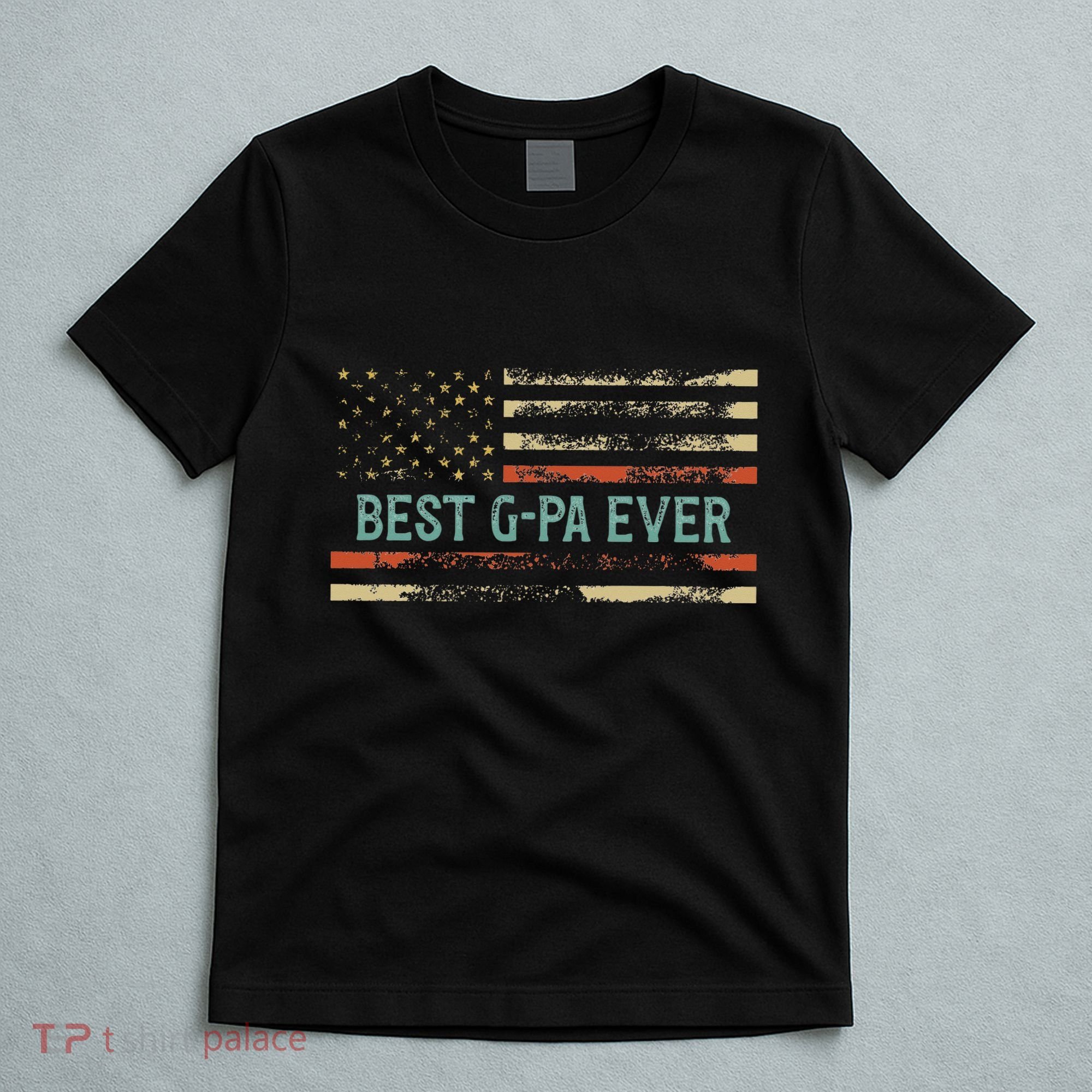 Best Gpa Ever Us Flag Gpa Grandfather T-Shirt