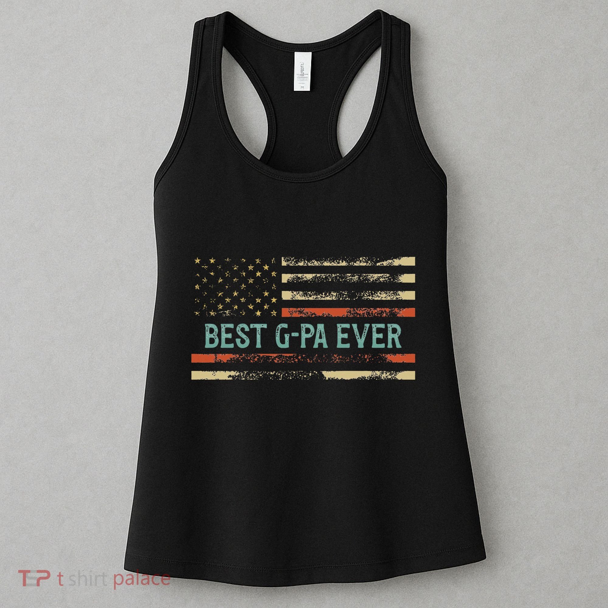 Best Gpa Ever Us Flag Gpa Grandfather Women's Tank Top
