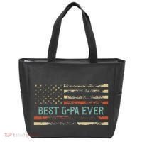 Best Gpa Ever Us Flag Gpa Grandfather Tote Bag thumb 0