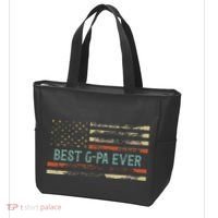 Best Gpa Ever Us Flag Gpa Grandfather Tote Bag thumb 3