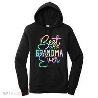 Best Grandma Ever Happy Grandparents Day Tie Dye Women's Hoodie thumb 0