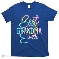 Best Grandma Ever Happy Grandparents Day Tie Dye T-Shirt thumb 0