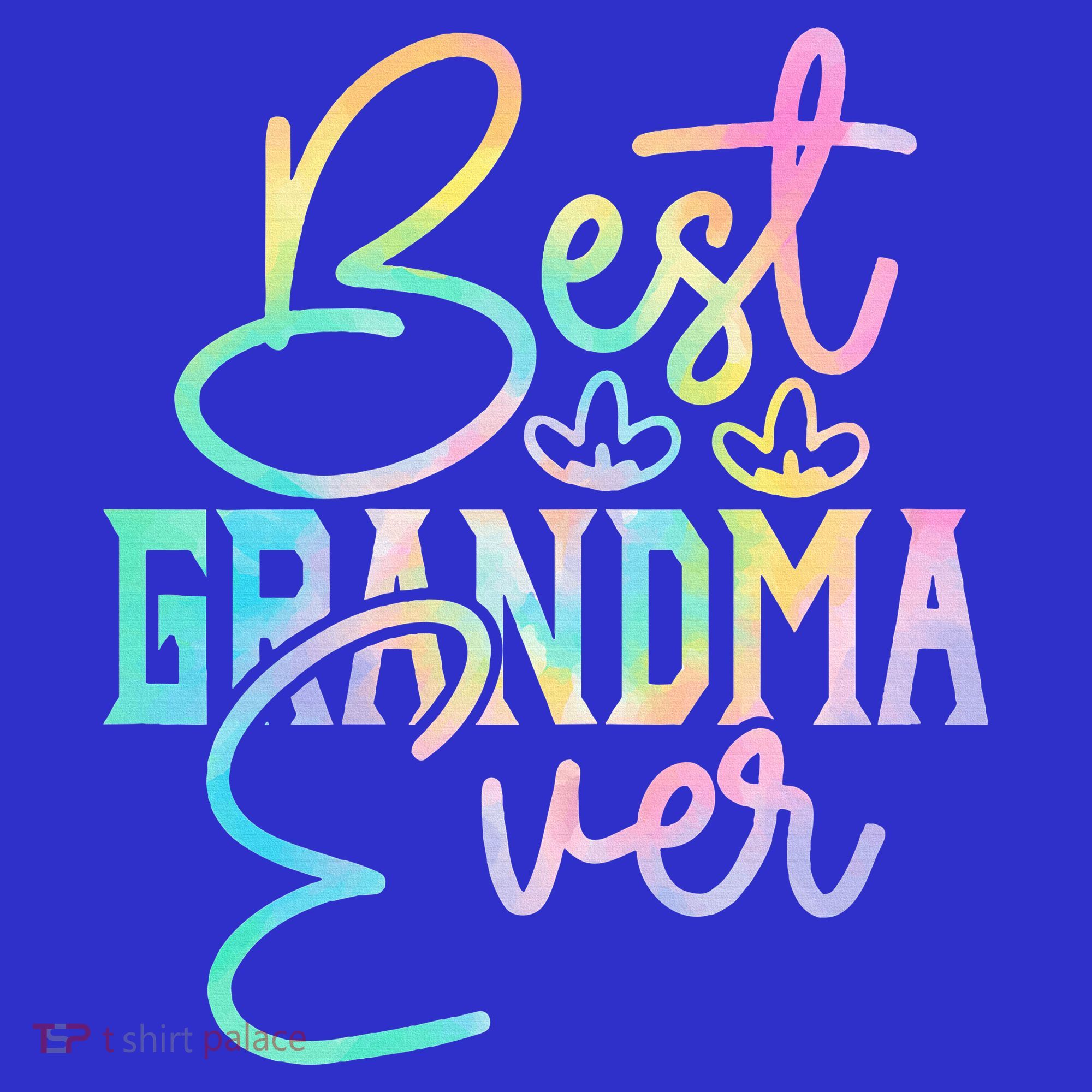 Best Grandma Ever Happy Grandparents Day Tie Dye Mousepad