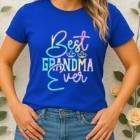 Best Grandma Ever Happy Grandparents Day Tie Dye Women's T-Shirt thumb 2