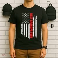 Best Grandpa Ever Vintage American Flag T-Shirt thumb 6