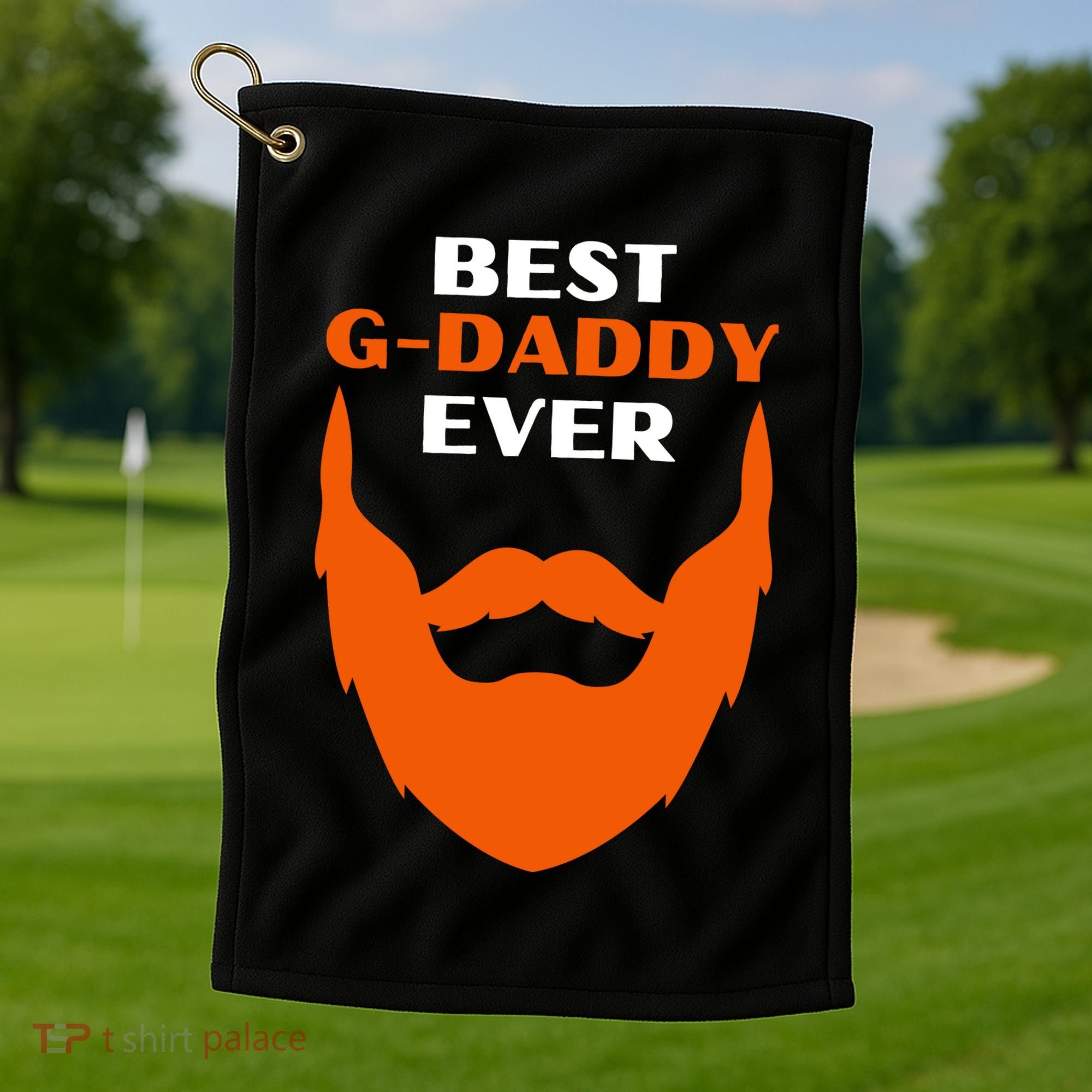 Best Gdaddy Ever Family Funny Gdaddy Golf Towel