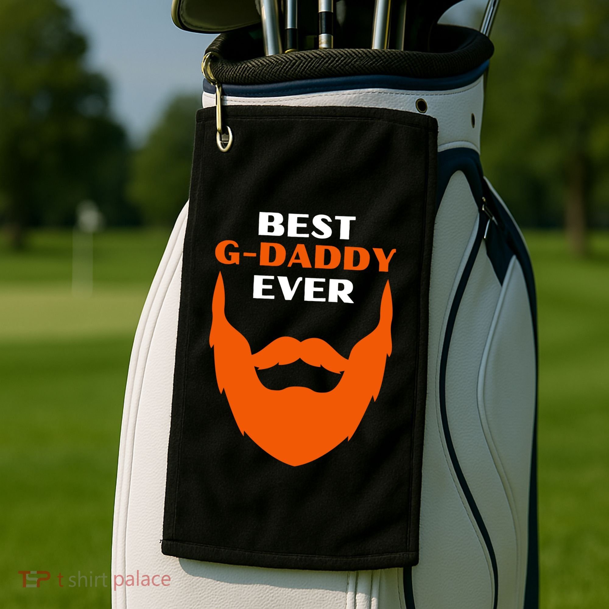 Best Gdaddy Ever Family Funny Gdaddy Golf Towel