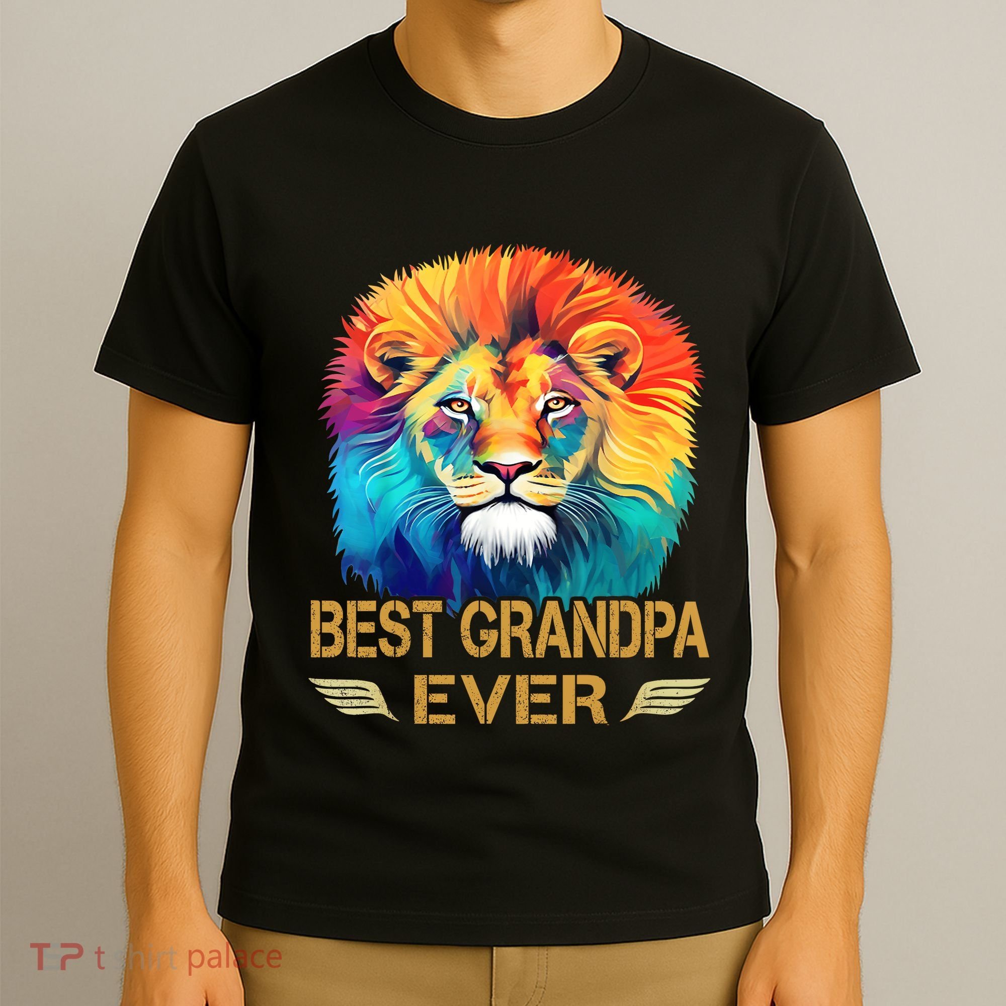 Best Grandpa Ever Funny Fathers Day Gift For Dad T-Shirt