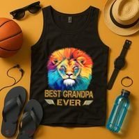 Best Grandpa Ever Funny Fathers Day Gift For Dad Tank Top thumb 4