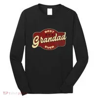 Best Grandad Ever Long Sleeve Shirt thumb 0