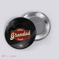 Best Grandad Ever Button thumb 0