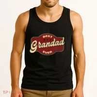 Best Grandad Ever Tank Top thumb 3