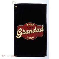 Best Grandad Ever Golf Towel thumb 0