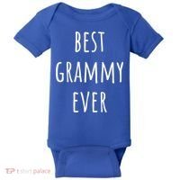 Best Grammy Ever Grandma Cute Gift Baby Bodysuit thumb 0