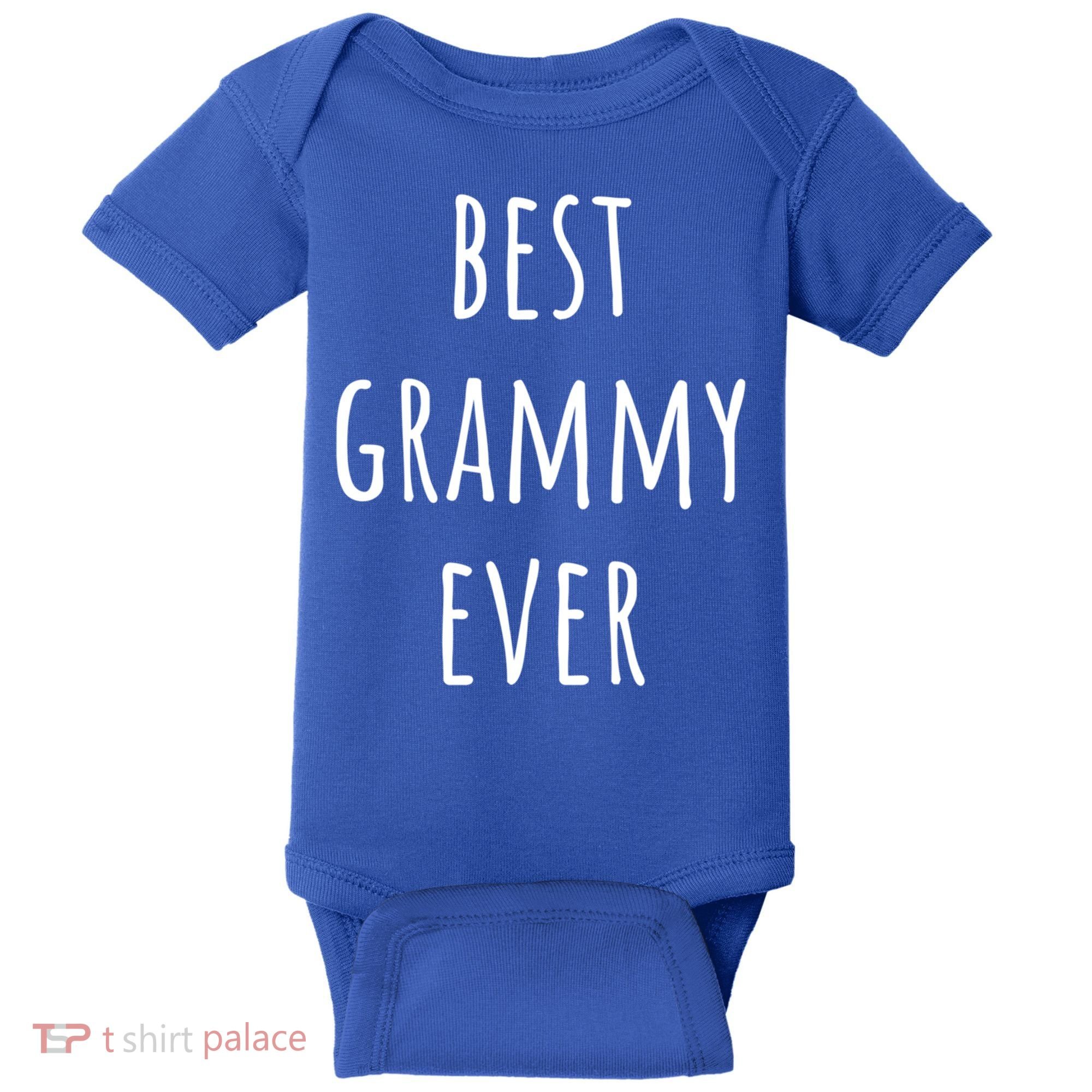 Best Grammy Ever Grandma Cute Gift Baby Bodysuit
