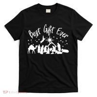 BEST GIFT EVER Christian Christmas Jesus Nativity Religious TShirt T-Shirt thumb 0