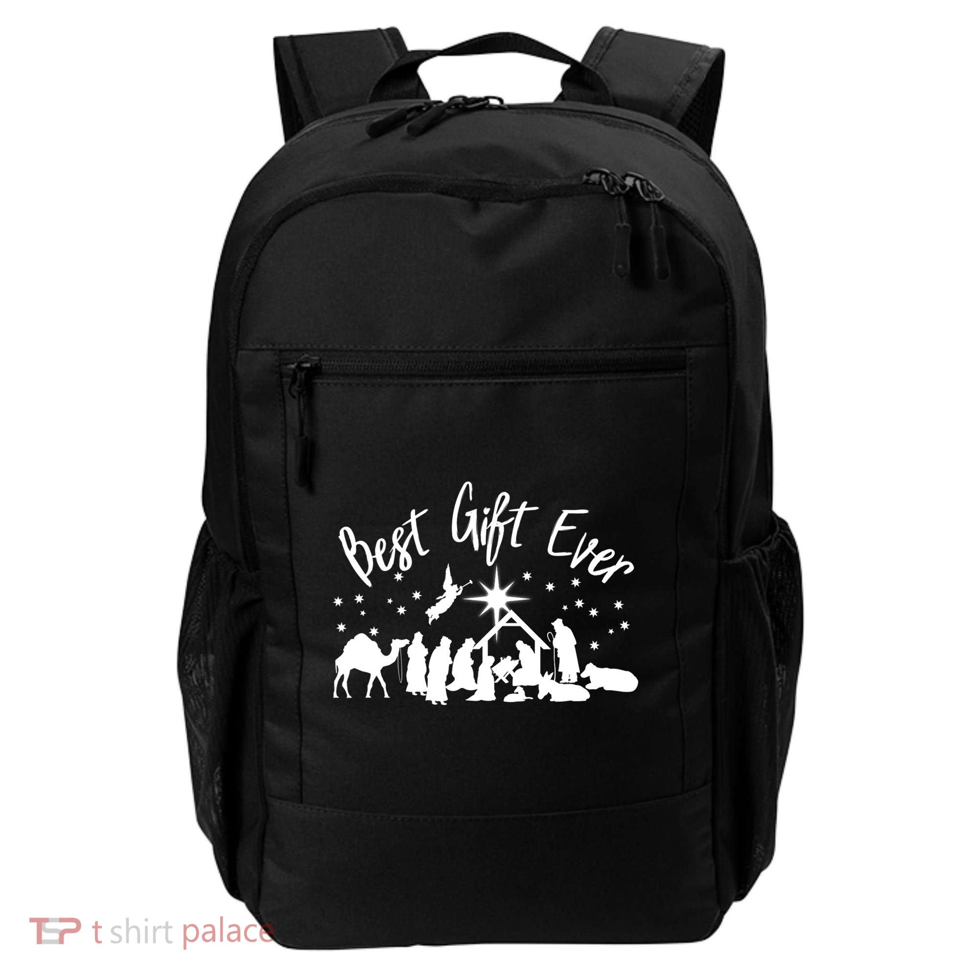 BEST GIFT EVER Christian Christmas Jesus Nativity Religious TShirt Backpack