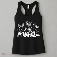 BEST GIFT EVER Christian Christmas Jesus Nativity Religious TShirt Women's Tank Top thumb 3