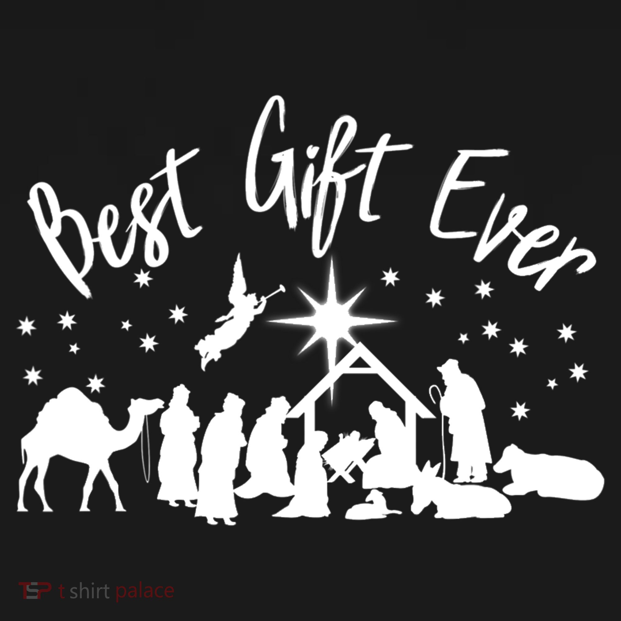 BEST GIFT EVER Christian Christmas Jesus Nativity Religious TShirt Women's Tank Top